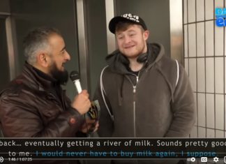 British Actor Converts YOU will Laugh then Cry ‘LIVE’