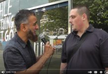 Christian Converts to Islam ‘Live’ Street Dawa