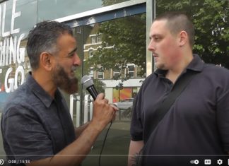 Christian Converts to Islam ‘Live’ Street Dawa