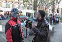 Christian Converts to Islam. Must See Ending -‘Live’ Street Dawah